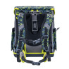 BELMIL Schulranzen COMPACT PLUS Set 5 tlg - Iguana Rückansicht