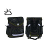 BELMIL Schulranzen COMPACT PLUS Set 5 tlg - Iguana reflektierend