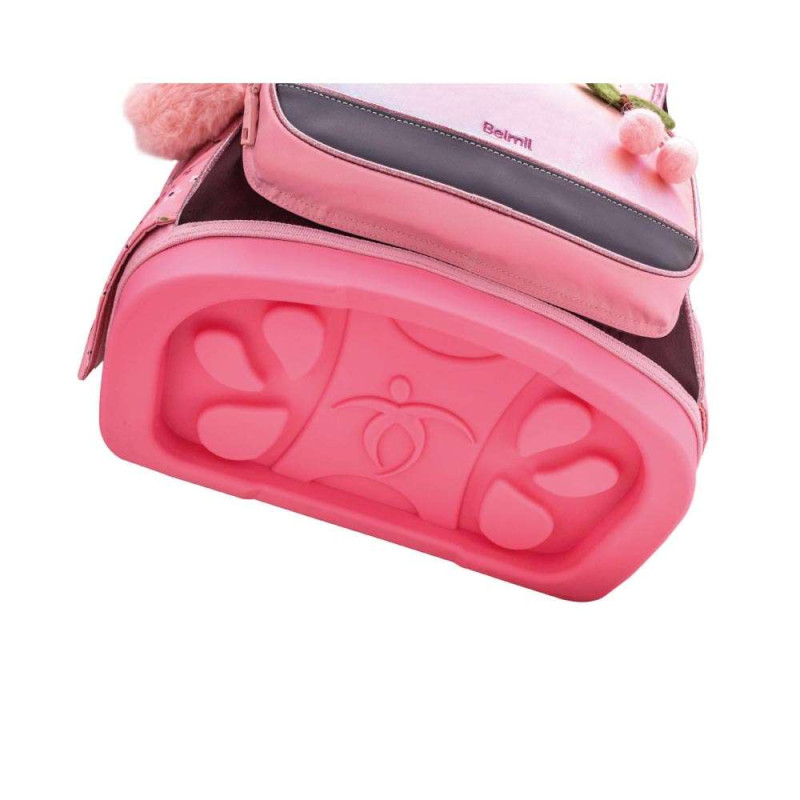 BELMIL Schulranzen COMPACT PLUS Set 5 tlg - Cherry Blossom unten