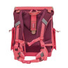 BELMIL Schulranzen COMPACT PLUS Set 5 tlg - Coral Rückansicht