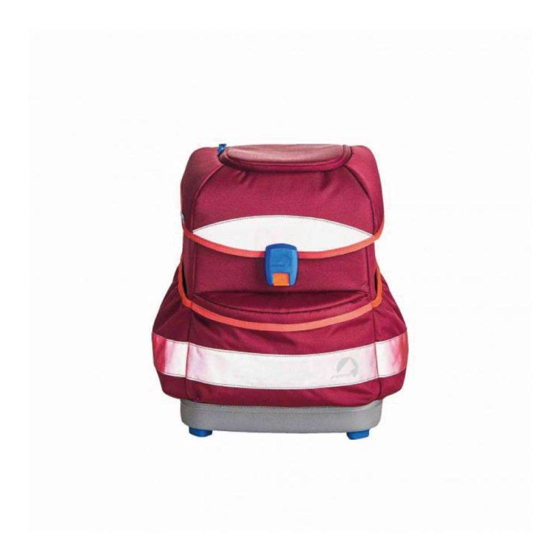 FINKID Schulranzen BUDDY CLASSIC - beet red/chili reflektierend