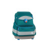 FINKID Schulranzen EKO SMART - deep jungle/mosaic seitliche Front