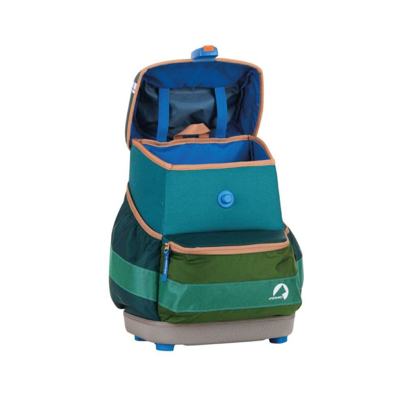 FINKID Schulranzen EKO SMART - jungle mix offen Front