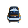 FINKID Schulranzen EKO SMART - sky mix beklebt mit reflektierenden Buddy Stickern