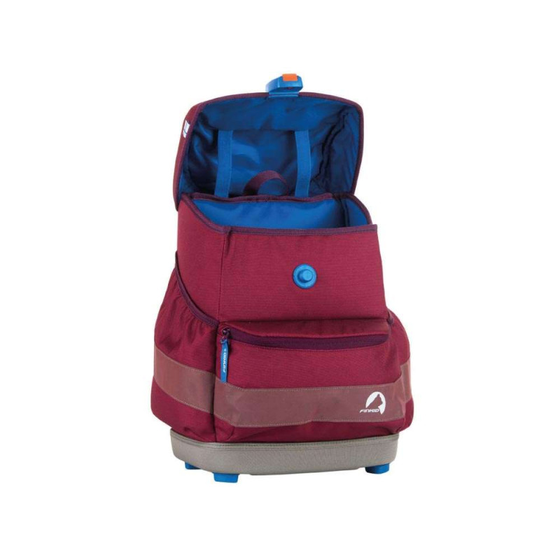 FINKID Schulranzen EKO SMART - wild berry/purple offen Front