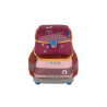 FINKID Schulranzen EKO SPORT 4 tlg - berry mix beklebt mit Buddy Stickern