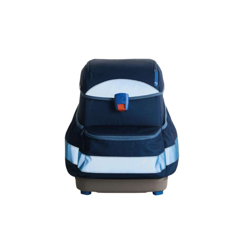FINKID Schulranzen EKO SPORT 4 tlg - denim/dove reflektierend