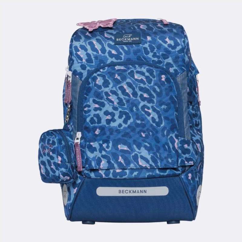 BECKMANN Schulranzen Active Air FLX 6 tlg - Cheeta Front neutral