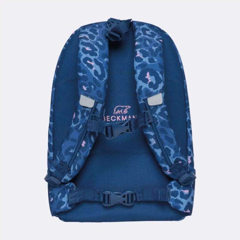 BECKMANN Schulranzen Active Air FLX 6 tlg - Cheeta Brottasche Rückansicht