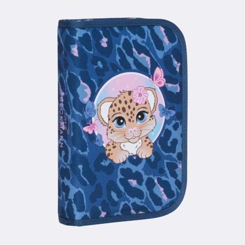 BECKMANN Schulranzen Active Air FLX 6 tlg - Cheeta Schüleretui
