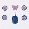 BECKMANN Schulranzen Active Air FLX 6 tlg - Cheeta Buttons