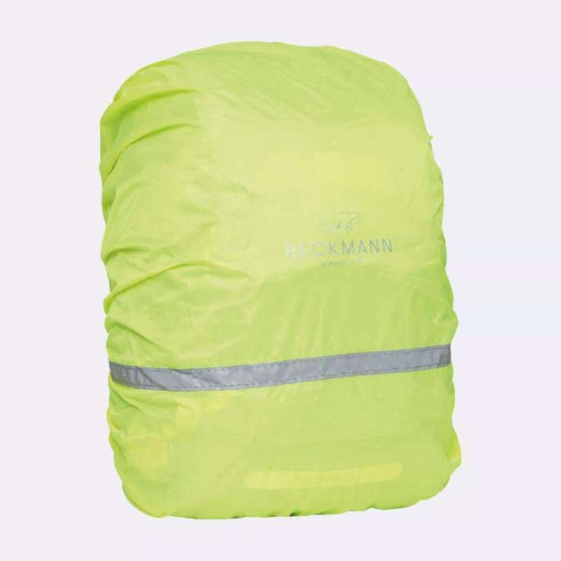 BECKMANN Schulranzen Active Air FLX 6 tlg - Cheeta Regenschutz