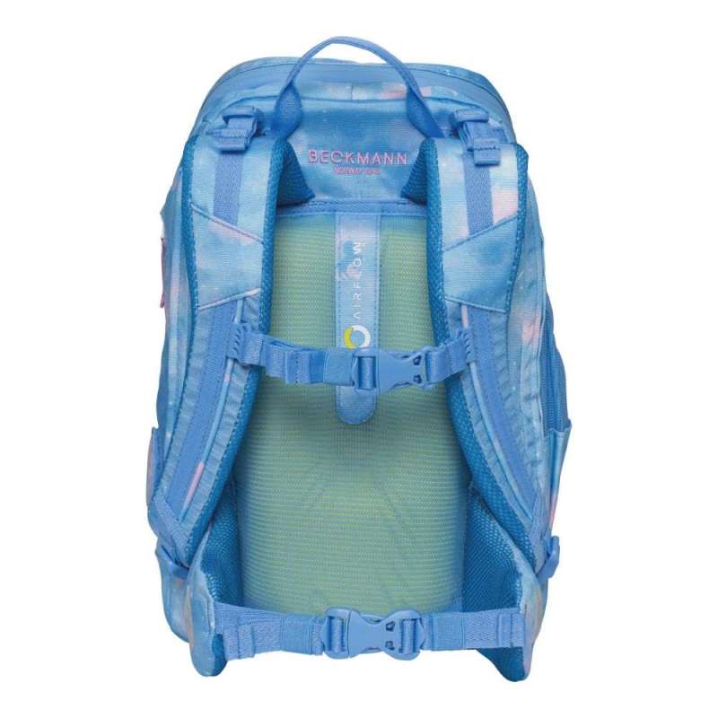 BECKMANN Schulranzen Active Air FLX 6 tlg - Fairy Tale Rückansicht