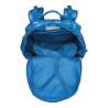 BECKMANN Schulranzen Active Air FLX 6 tlg - Ocean oberes Fach geöffnet leer