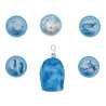 BECKMANN Schulranzen Active Air FLX 6 tlg - Ocean Buttons