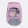 BECKMANN Schulranzen Active Air FLX 6 tlg - Rosie Front geöffnet