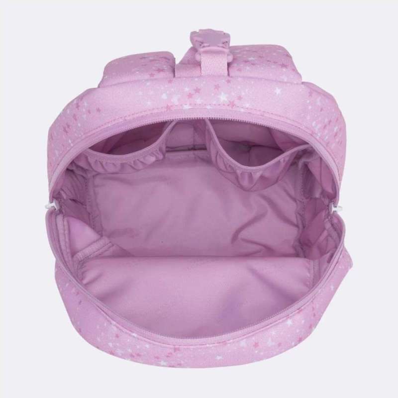 BECKMANN Schulranzen Active Air FLX 6 tlg - Rosie Brottasche geöffnet