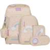 BECKMANN Schulranzen Active Air FLX 6 tlg - Yellow Rainbow