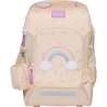 BECKMANN Schulranzen Active Air FLX 6 tlg - Yellow Rainbow Front
