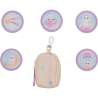 BECKMANN Schulranzen Active Air FLX 6 tlg - Yellow Rainbow Buttons