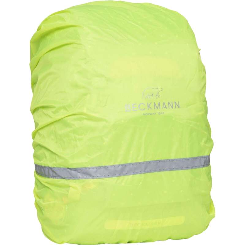 BECKMANN Schulranzen Active Air FLX 6 tlg - Yellow Rainbow Regenschutz