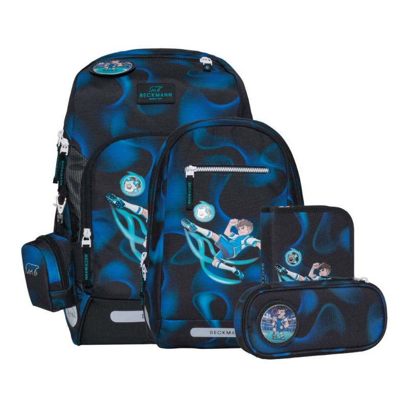 BECKMANN Schulranzen ACTIVE AIR FLX 6 tlg - Magic League