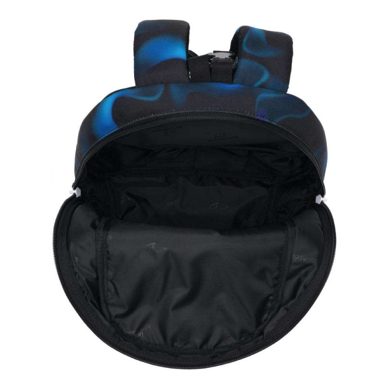 BECKMANN Schulranzen ACTIVE AIR FLX 6 tlg - Magic League Brottasche geöffnet