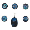 BECKMANN Schulranzen ACTIVE AIR FLX 6 tlg - Magic League Buttons