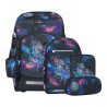 BECKMANN Schulranzen ACTIVE AIR FLX 6 tlg - Ninja