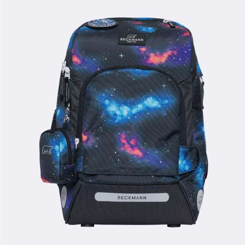 BECKMANN Schulranzen ACTIVE AIR FLX 6 tlg - Ninja Front neutral