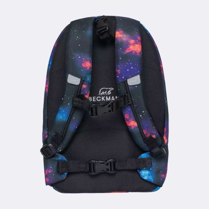 BECKMANN Schulranzen ACTIVE AIR FLX 6 tlg - Ninja Brottasche Rückansicht