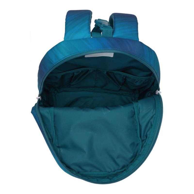 BECKMANN Schulranzen ACTIVE AIR FLX 6 tlg - Racing Brottasche geöffnet leer