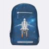 BECKMANN Schulranzen ACTIVE AIR FLX 6 tlg - Space Mission Brottasche