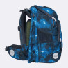 BECKMANN Schulranzen ACTIVE AIR FLX 6 tlg - Tech Rex seitlich geöffnet