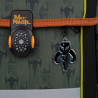 MC NEILL Schulranzen PERFECTO DISNEY Set 5 tlg - Star Wars Mandalorian Ansicht mit Charms