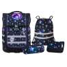 MC NEILL Schulranzen-Set ERGO COMPACTO 5 tlg - Star Night