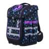 MC NEILL Schulranzen-Set ERGO COMPACTO 5 tlg - Star Night seitliche Front