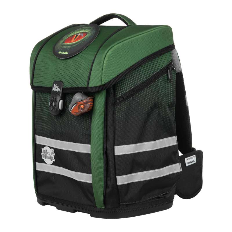 MC NEILL Schulranzen-Set PERFECTO 5 tlg - Gradient Grass seitliche Front