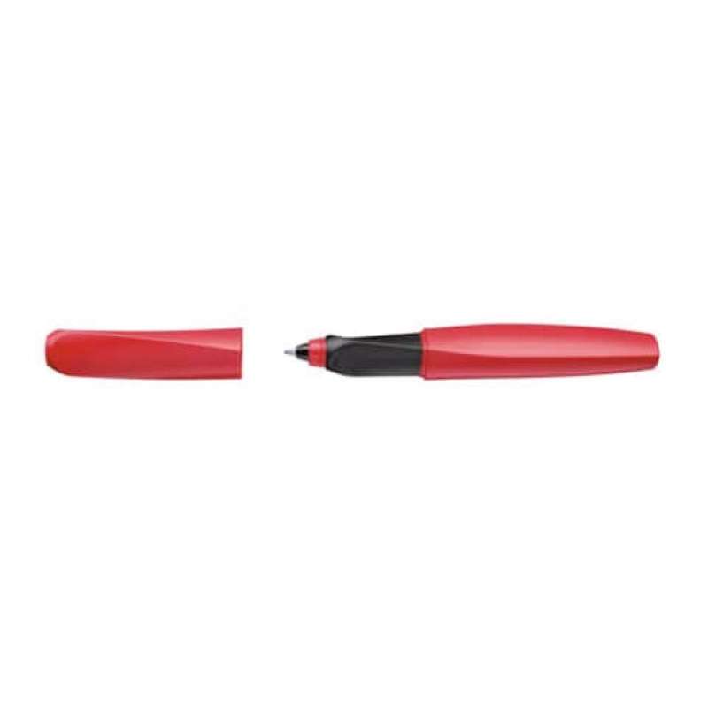 PELIKAN Tintenroller Twist für Rechts- & Linkshänder rot offen mit Kappe