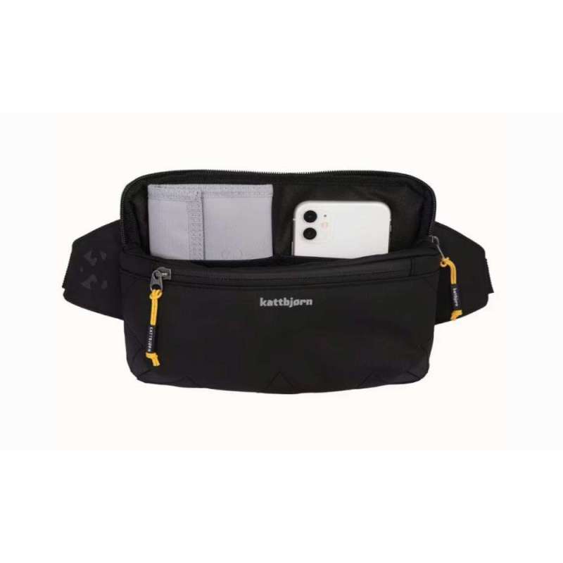 KATTBJÖRN Hipbag - Black Front offen