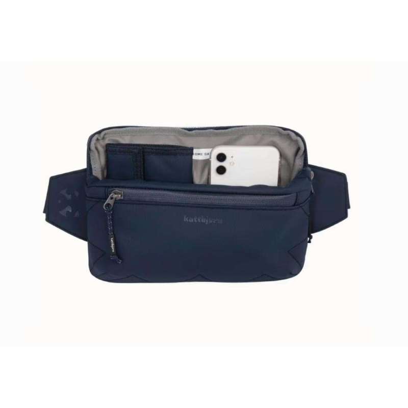 KATTBJÖRN Hipbag - Midnight Blue Front offen