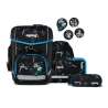 ERGOBAG Schulranzen Set 5 tlg CUBO - Bärdetektiv