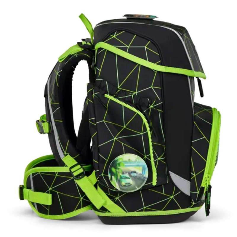 ERGOBAG Schulranzen Set 5 tlg CUBO - CyBär Race rechte Seite