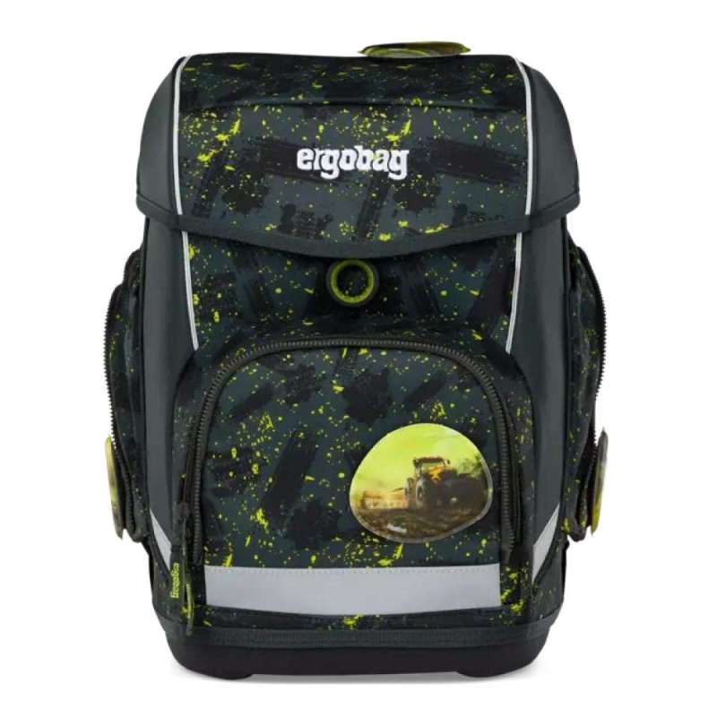 ERGOBAG Schulranzen Set 5 tlg CUBO - MähdreschBär Front