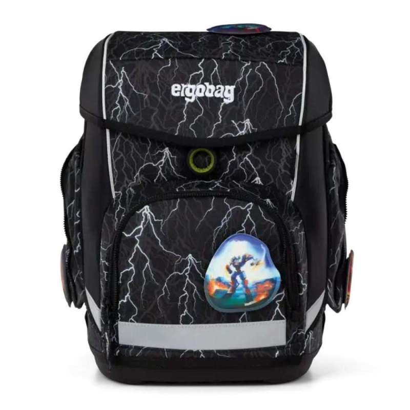 ERGOBAG Schulranzen Set 5 tlg CUBO - Super ReflektBär Front