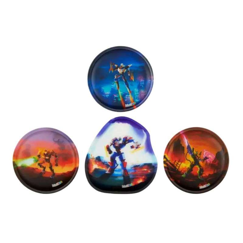ERGOBAG Schulranzen Set 5 tlg CUBO - Super ReflektBär Kletties