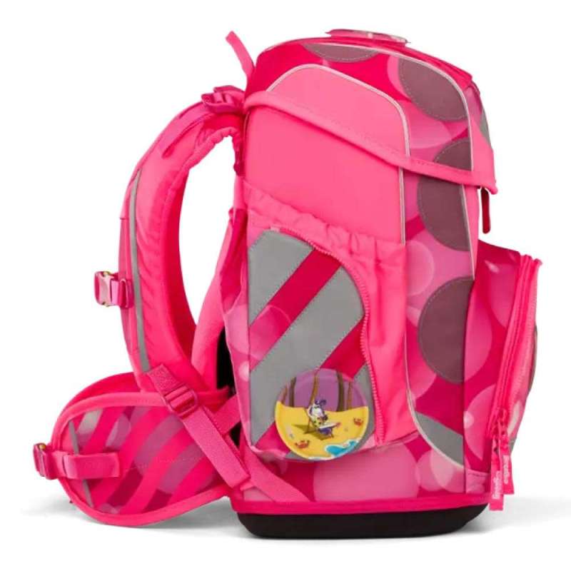 ERGOBAG Schulranzen Set 5 tlg CUBO - KuntBärbuntes Einhorn rechte Seite