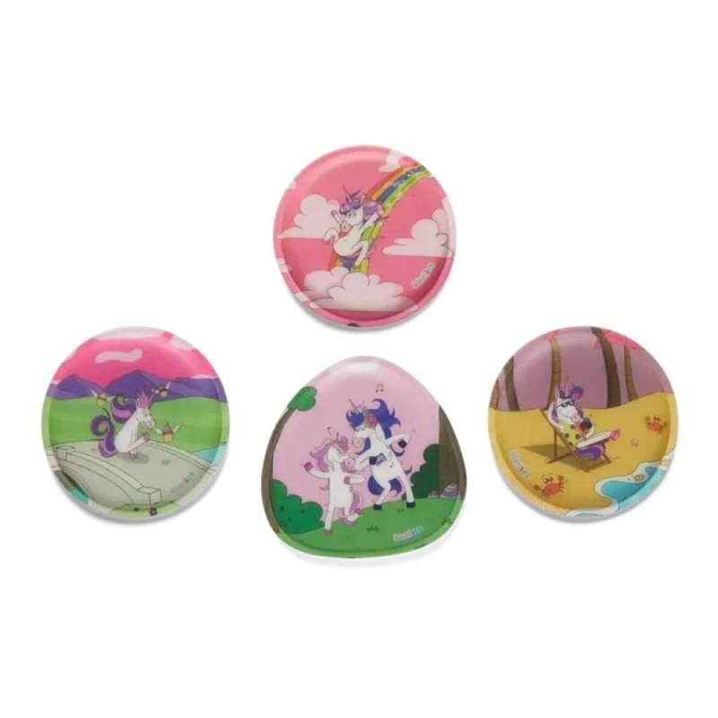 ERGOBAG Schulranzen Set 5 tlg CUBO - KuntBärbuntes Einhorn Kletties