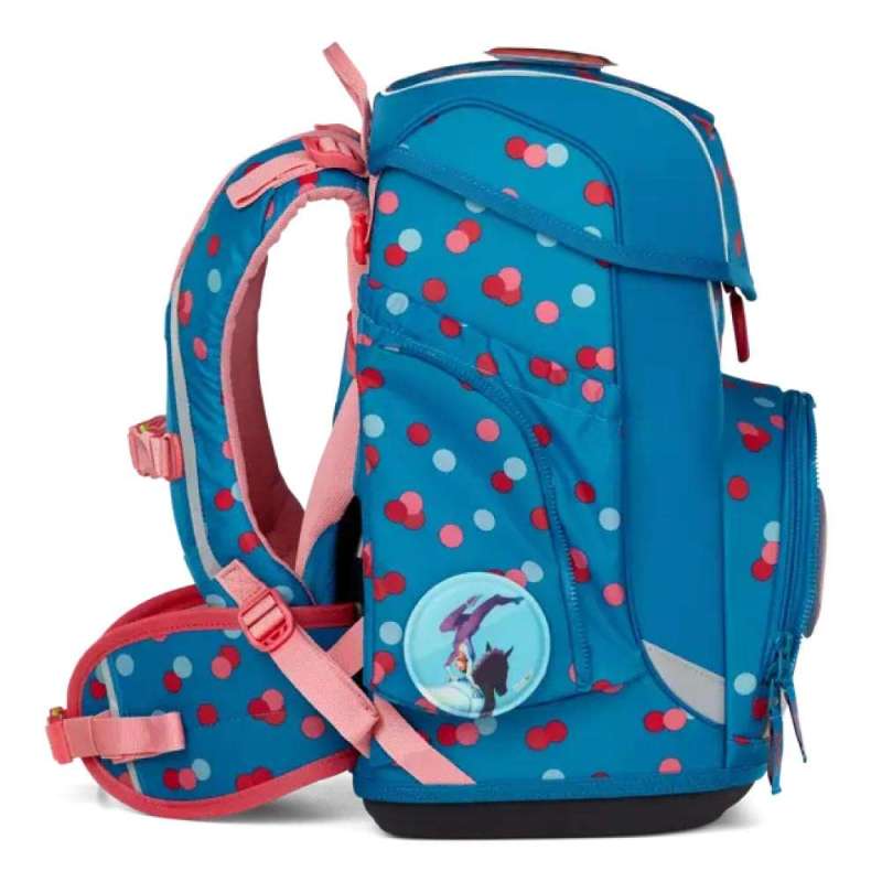 ERGOBAG Schulranzen Set 5 tlg CUBO - VoltiBär rechte Seite