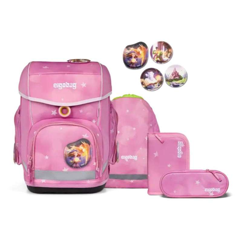 ERGOBAG Schulranzen Set 5 tlg CUBO - WolkenzauBär